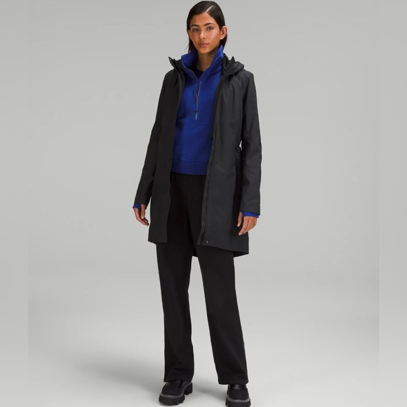 lululemon athletica Jackets & Blazers - New with Tags — Lululemon - Rain Rebel Insulated Jacket- Size 4 - Black
